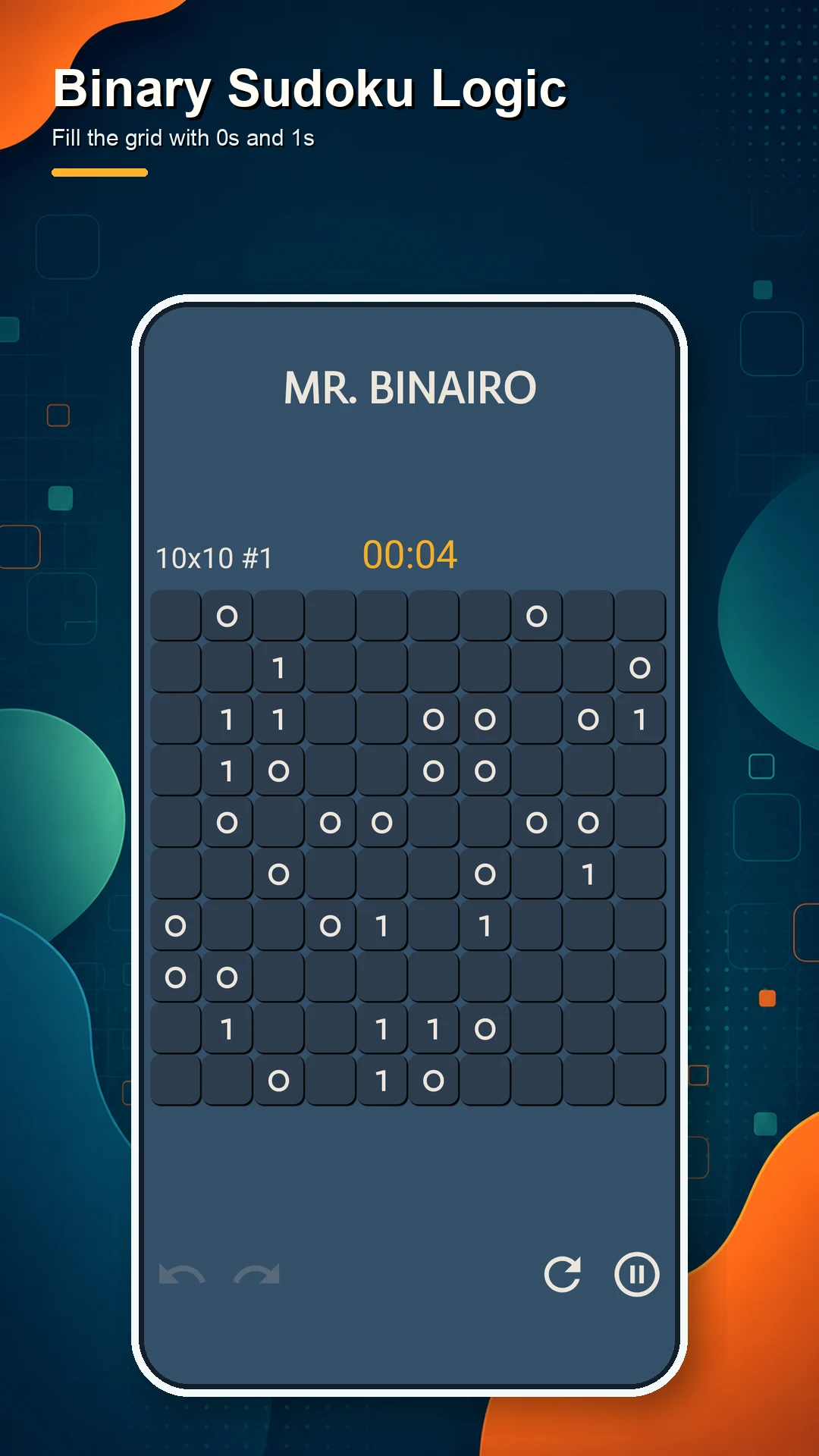 Mr. Binairo - Binary Sudoku screenshot