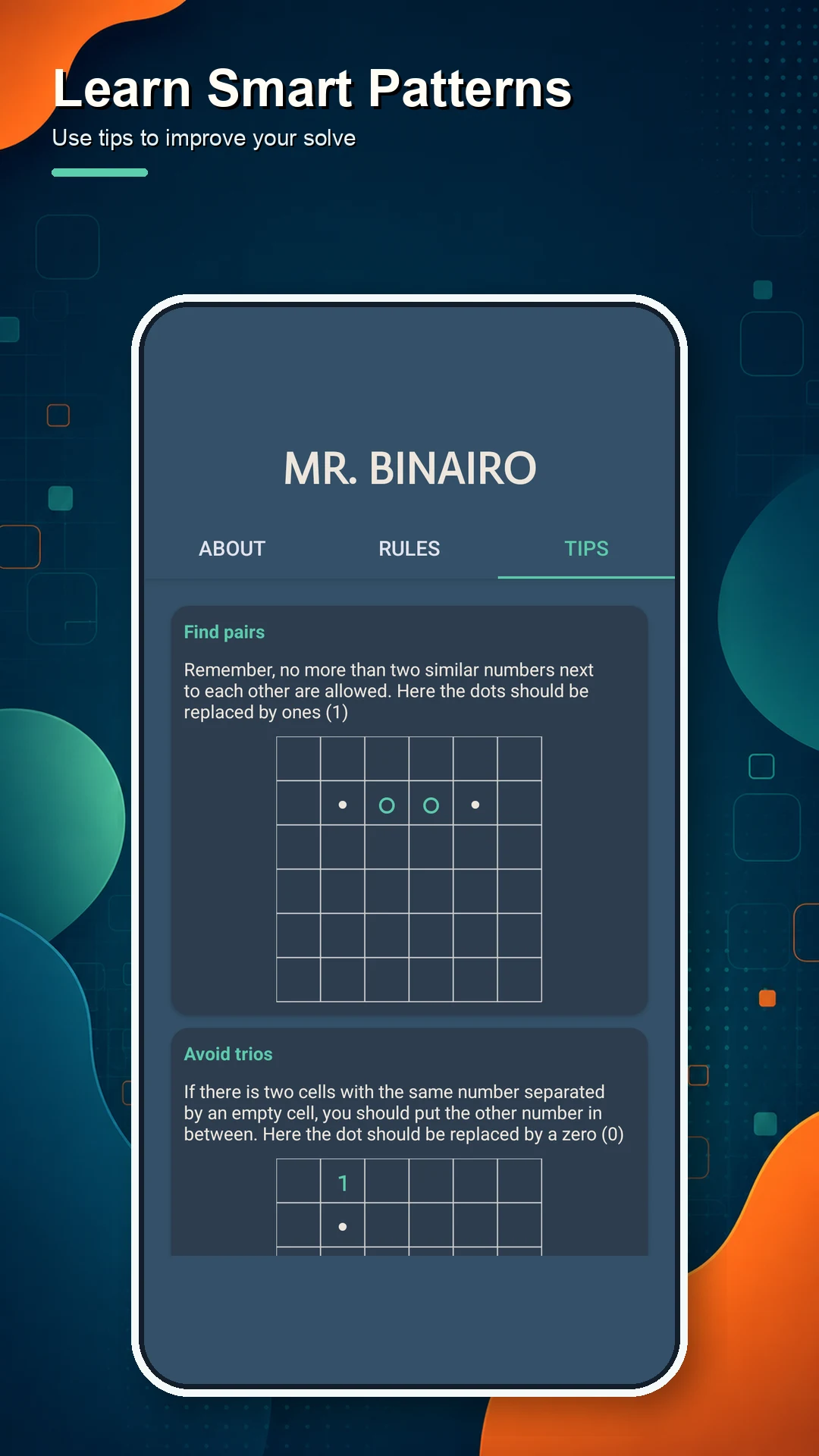 Mr. Binairo - Binary Sudoku screenshot