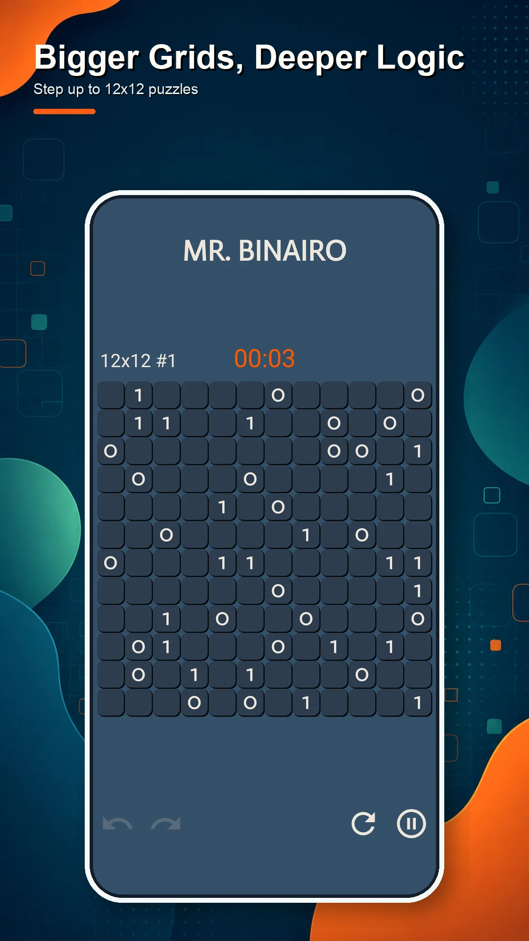 Mr. Binairo - Binary Sudoku screenshot