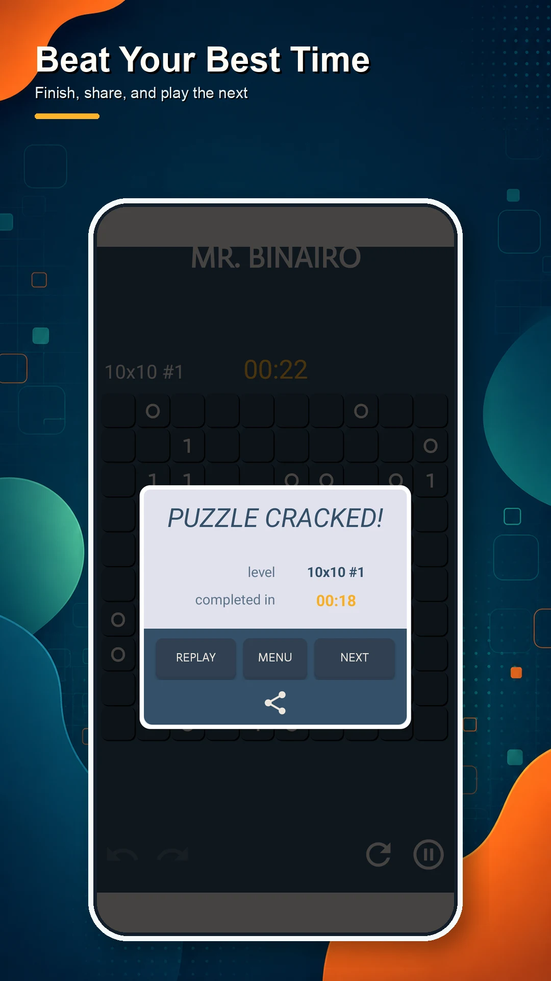 Mr. Binairo - Binary Sudoku screenshot